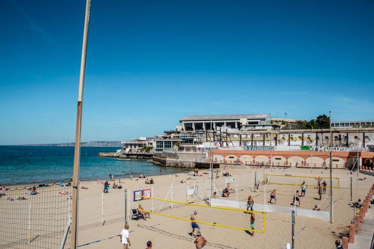 T2 - Plage Des Catalans - Cosy Appartement Marseilles Buitenkant foto