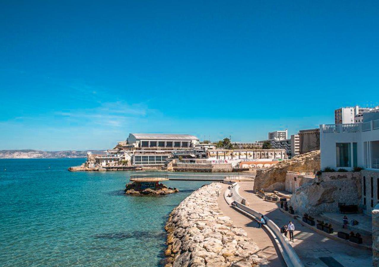 T2 - Plage Des Catalans - Cosy Appartement Marseilles Buitenkant foto