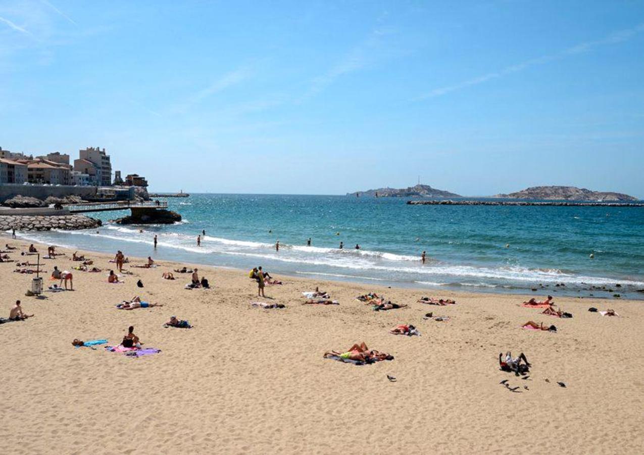 T2 - Plage Des Catalans - Cosy Appartement Marseilles Buitenkant foto